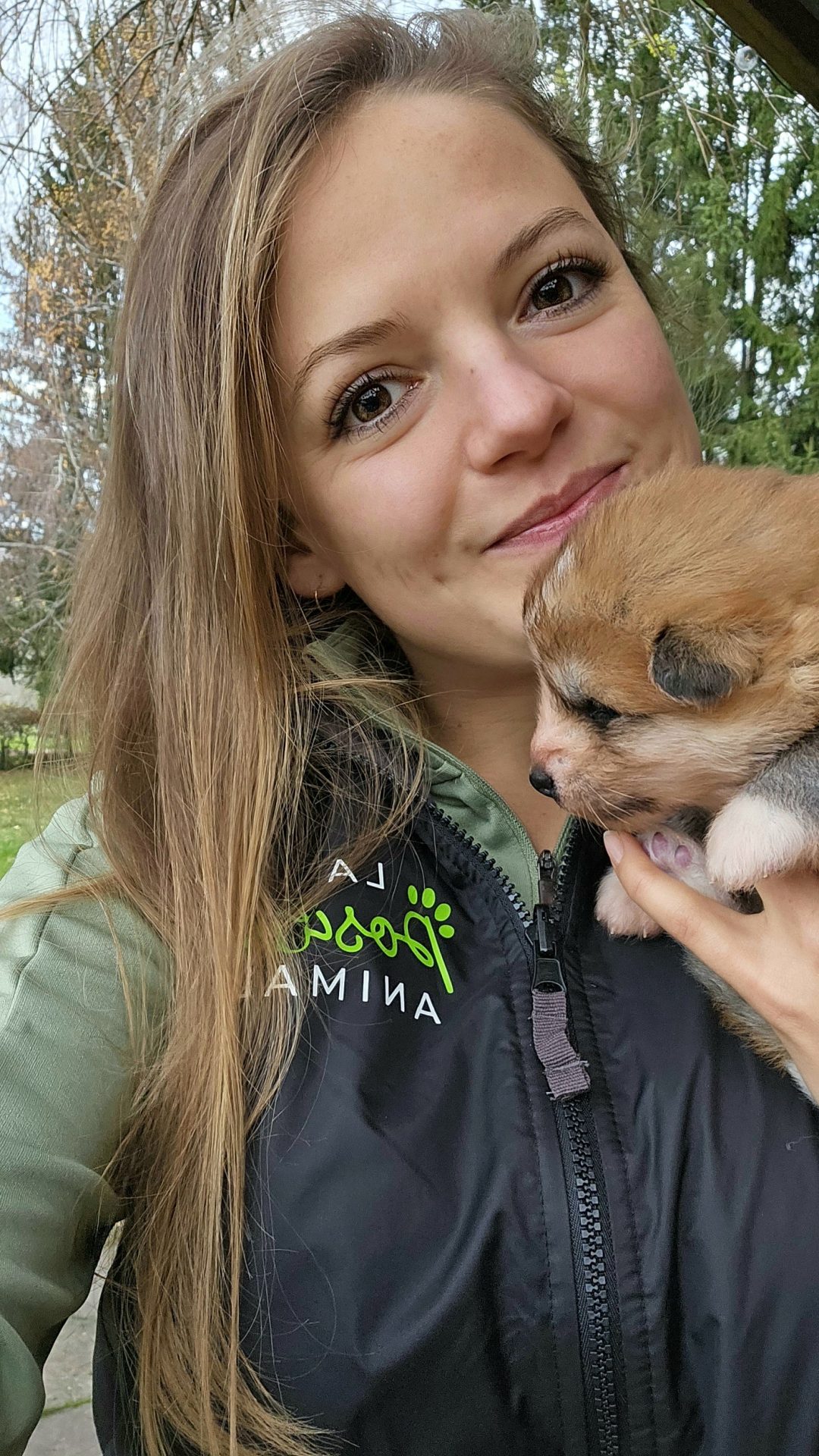 portrait de darlene de la positive animale en alsace