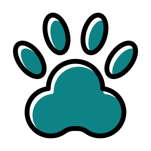 illustration empreinte chien
